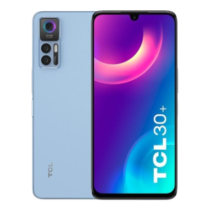 TCL 30+ Plus (Dual Sim, 128GB/4GB, 6.7 inches, T676K) - Blue