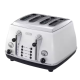 DeLonghi Icona Classic 4-Slice Toaster - White  (Damaged Box)*