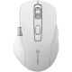 Alogic Apex Bluetooth USB-C Rechargeable 7 Keys Programmable Mouse (White)
