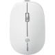 Alogic Echelon Bluetooth USB-C Rechargeable 4 Keys Mouse (White)