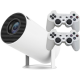 AIWA Smart LED Projector with Dual Game Controllers
