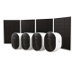 Arlo Pro 6 2K Outdoor Solar Security Camera Kit + 12M Subscription(4 Pack)