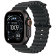 Apple Watch Ultra 3 49mm Black Titanium Case GPS + Cellular Ocean Band (Black)