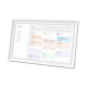 Digital Calendar 15.6 Inch Touch Screen White