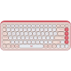 Logitech POP Icon Keys Wireless Keyboard (Rose)