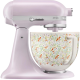 KitchenAid KSM156 4.7L Artisan Stand Mixer with Ceramic Floral Bowl